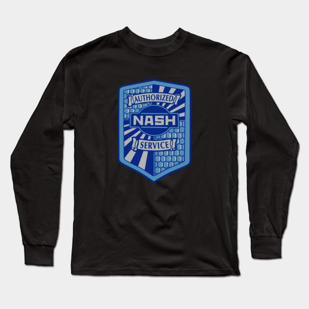 Nash Cars Usa Long Sleeve T-Shirt by Midcenturydave